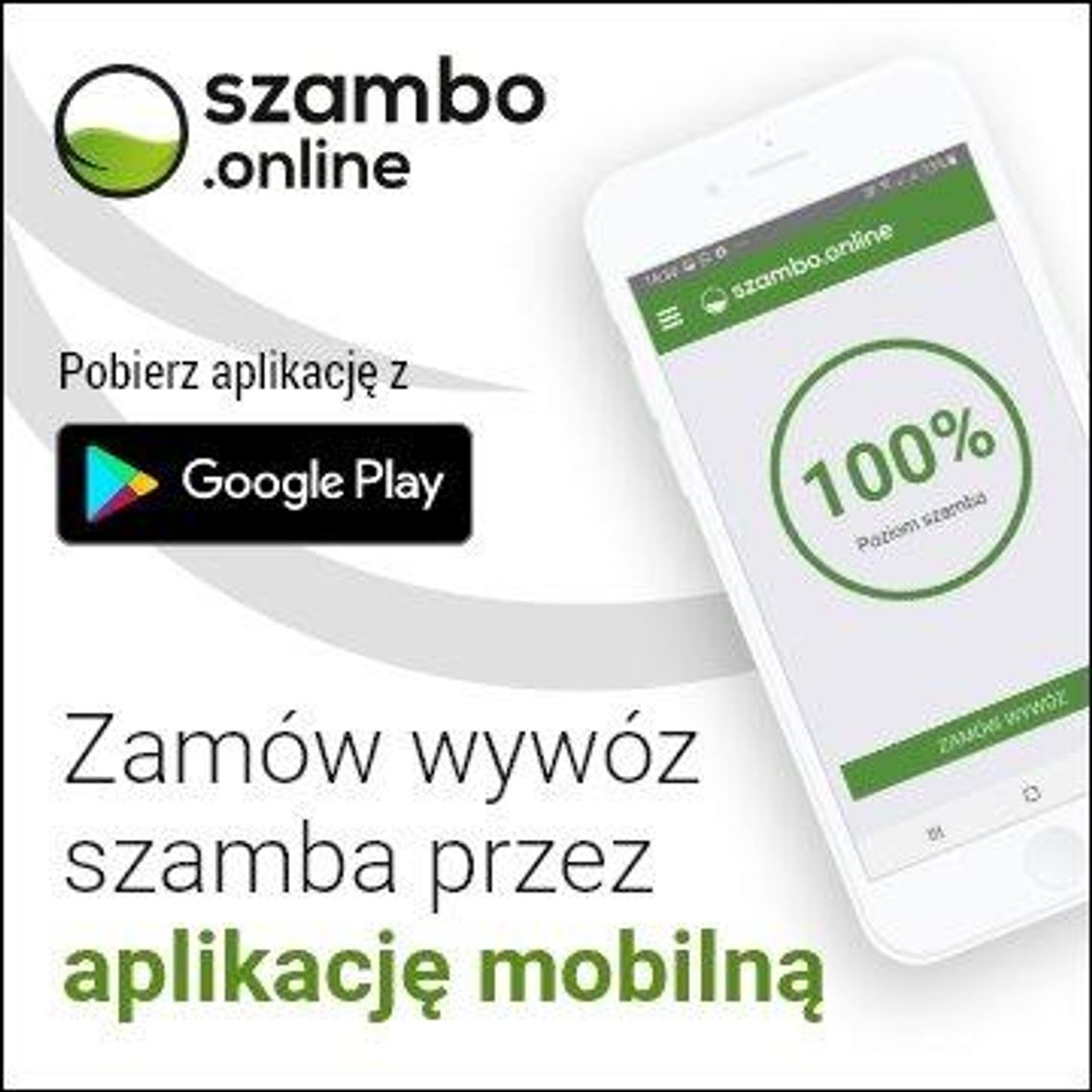 Aplikacja "Szambo online" działa w powiecie średzkim