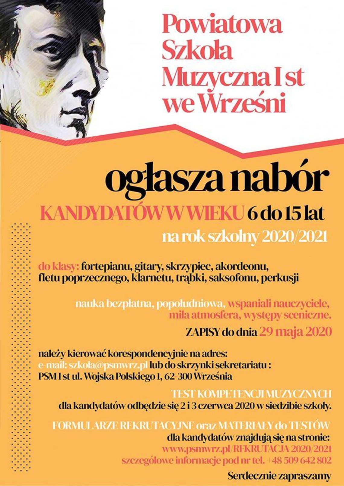 Chcesz za darmo nauczyć się grać? Szkoła muzyczna zaprasza