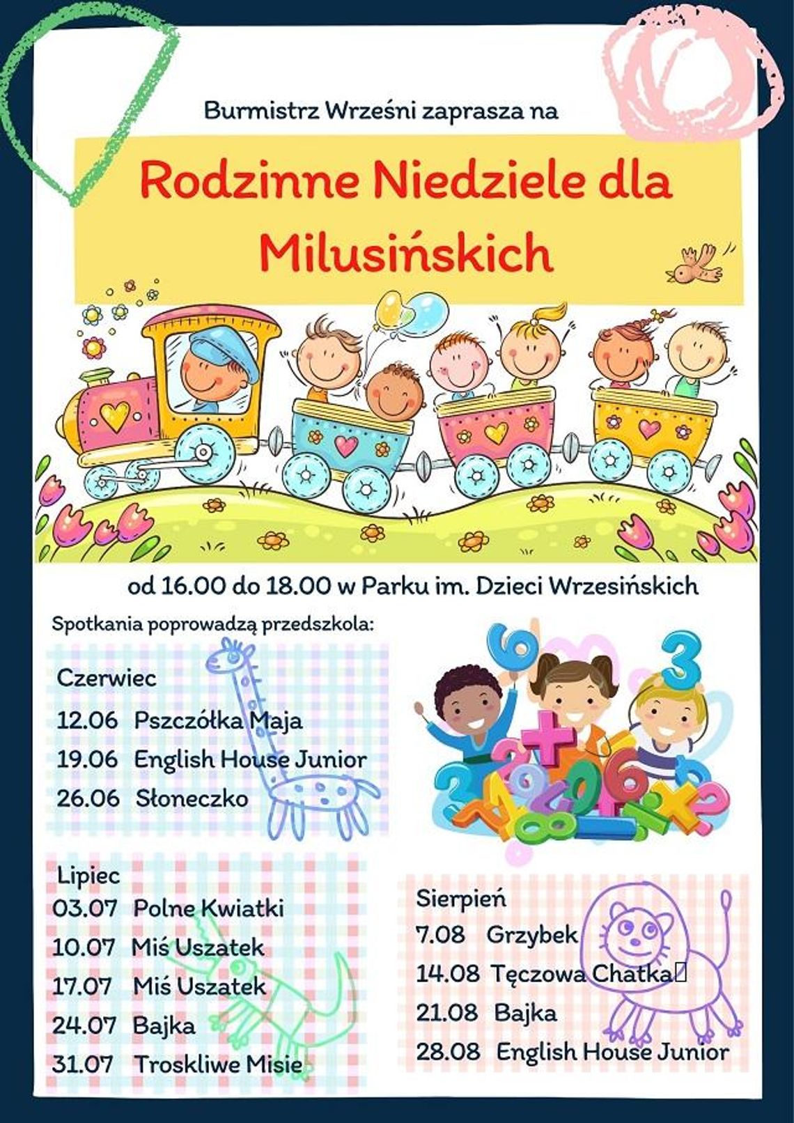 Coś dla dzieci i ich rodziców, czyli familijne niedziele w parku