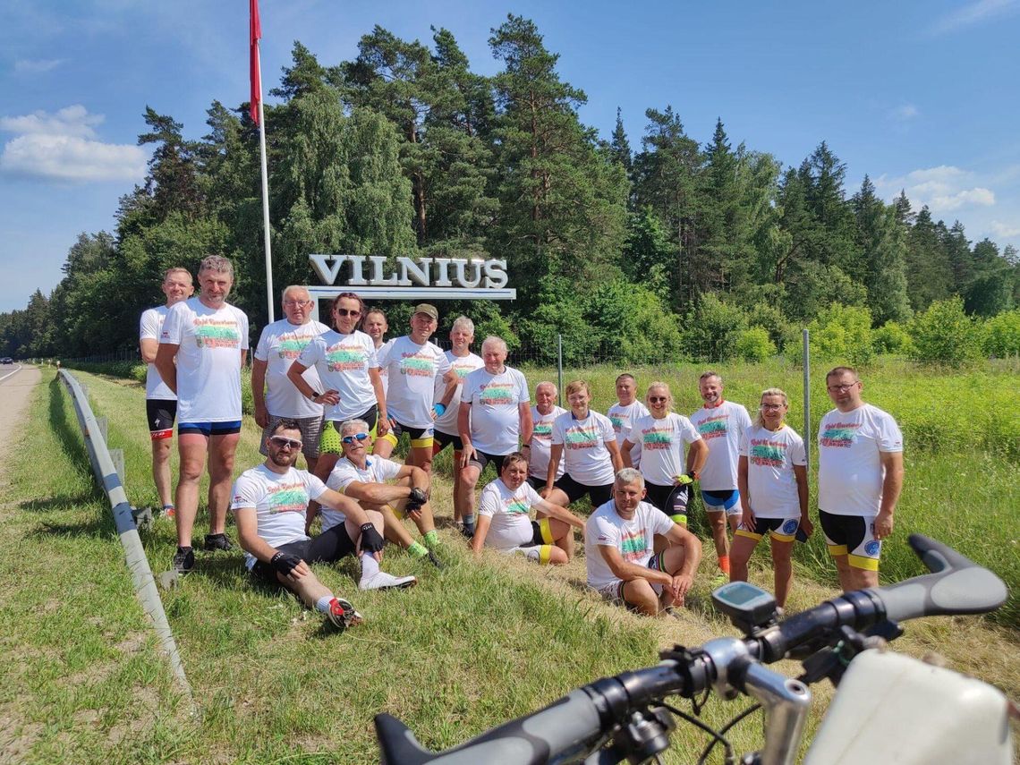 Dominowo: Grupa rowerzystów wróciła z Wilna