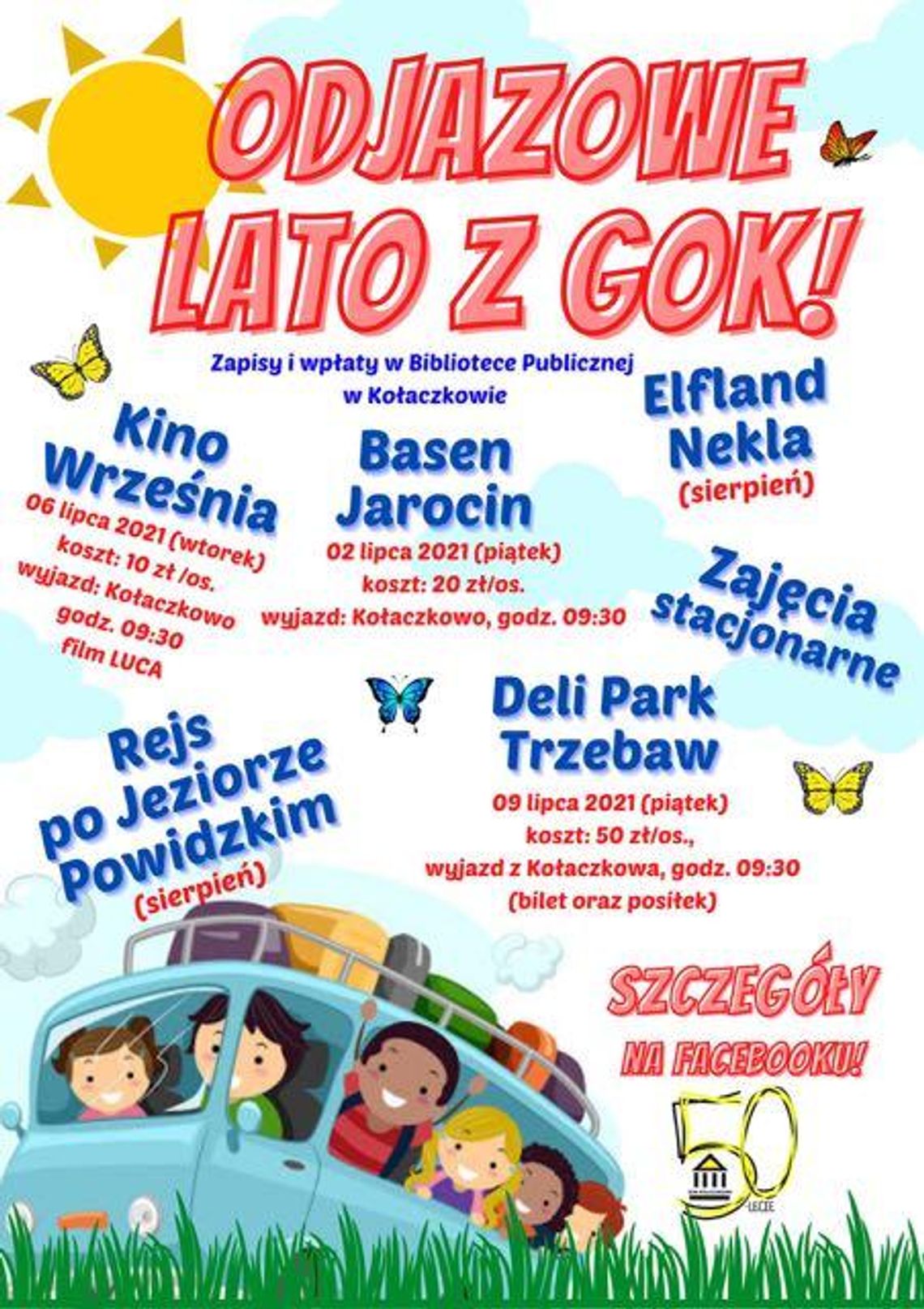 Dzieci nie będą się nudzić. GOK w Kołaczkowie organizuje półkolonie Dzieci nie będą się nudzić. GOK w Kołaczkowie organizuje półkolonie