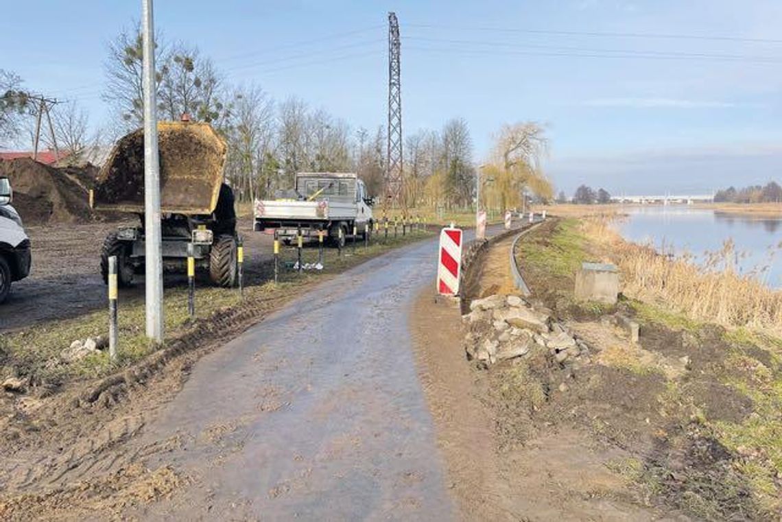 Dzieje się wokół zalewu. Będzie można bezpiecznie przejść i przejechać