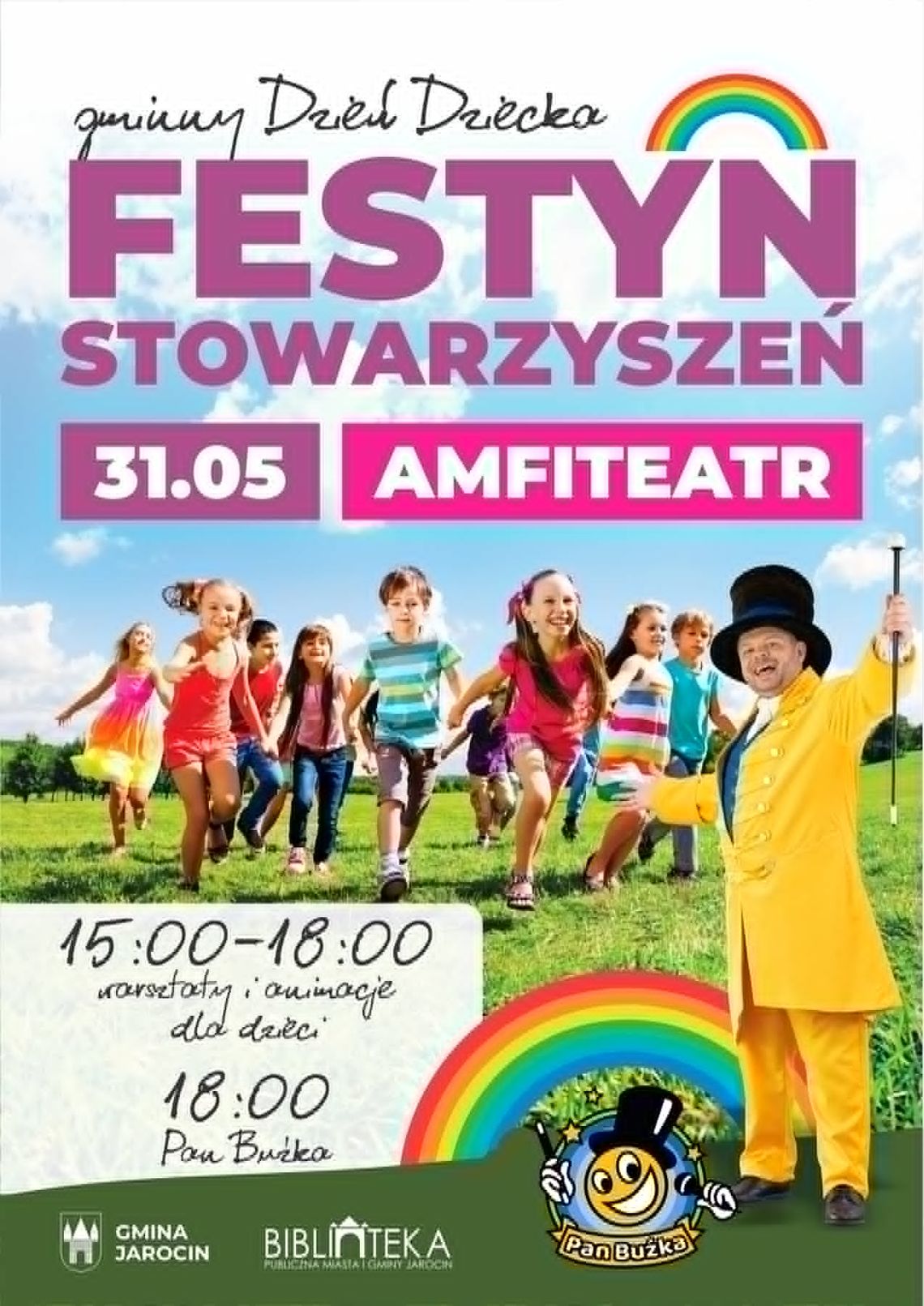 Dzień Dziecka w Jarocinie. Wielki festyn z iluzjonistą, warsztatami i sportem Dzień Dziecka w Jarocinie. Wielki festyn z iluzjonistą, warsztatami i sportem