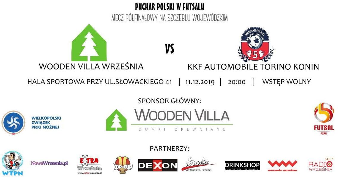 Dzisiaj we Wrześni półfinał Pucharu Polski w futsalu