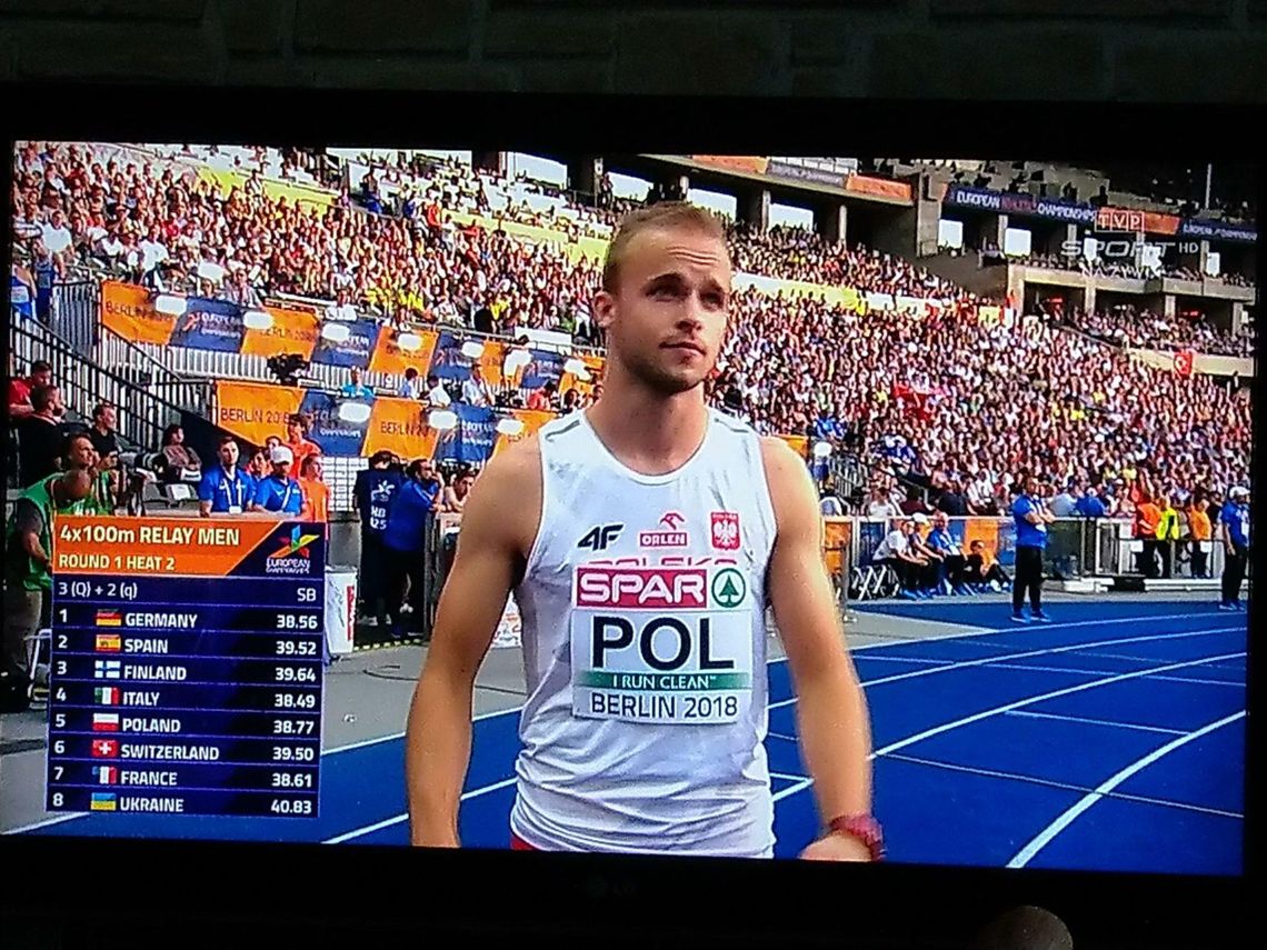 Eryk Hampel nie pobiegł w finale