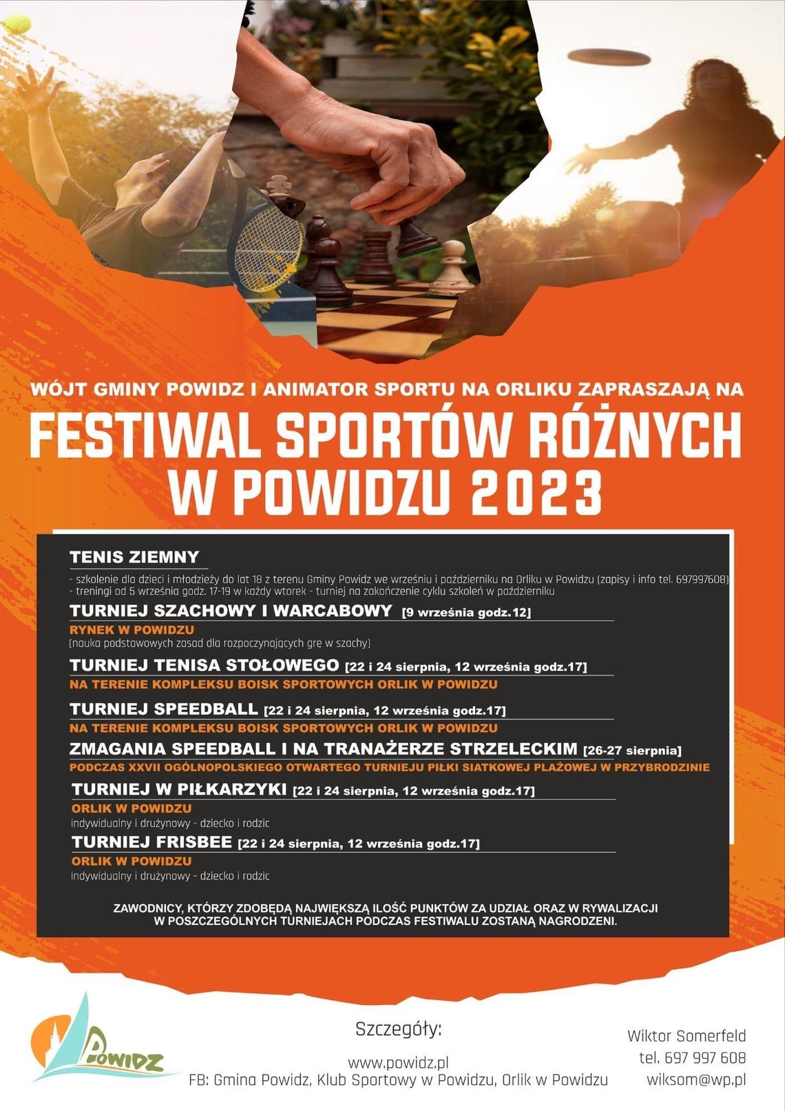 Frisbee i nie tylko. Festiwal Sportów Różnych 2023 w Powidzu
