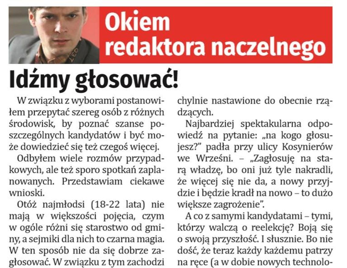 Idźmy głosować!