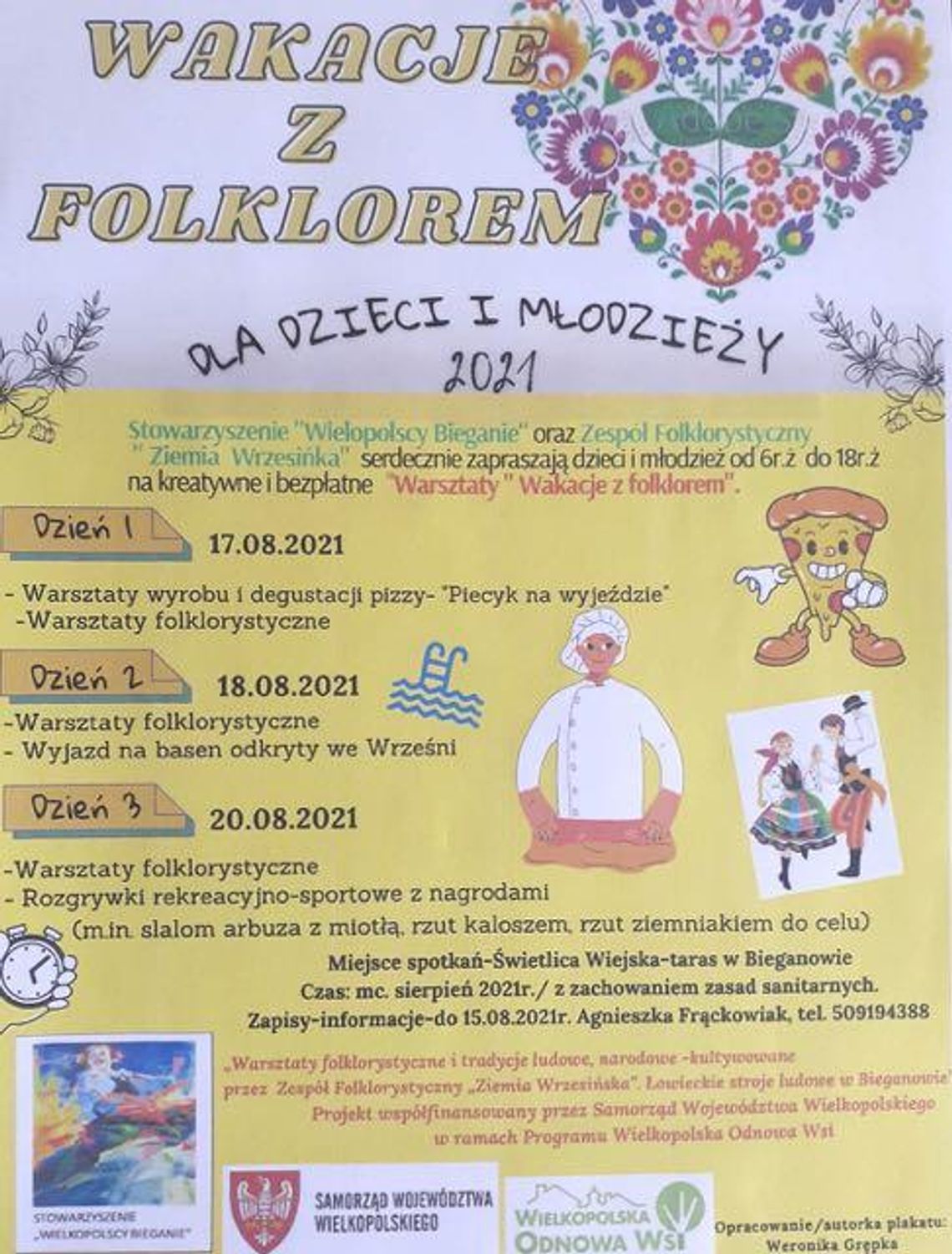 Jak atrakcyjnie spędzić wakacje? Na przykład z folklorem