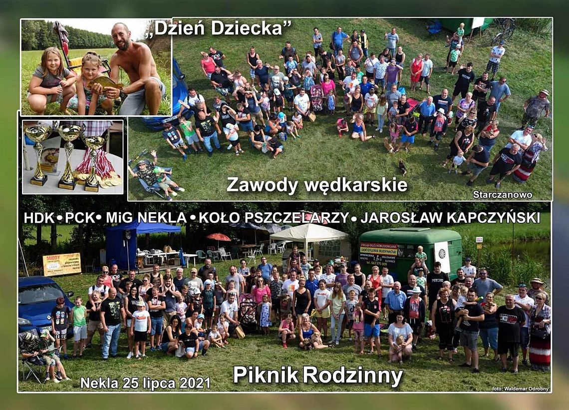 Julka Śmigielska z największą rybą na zawodach dla dzieci w Nekli