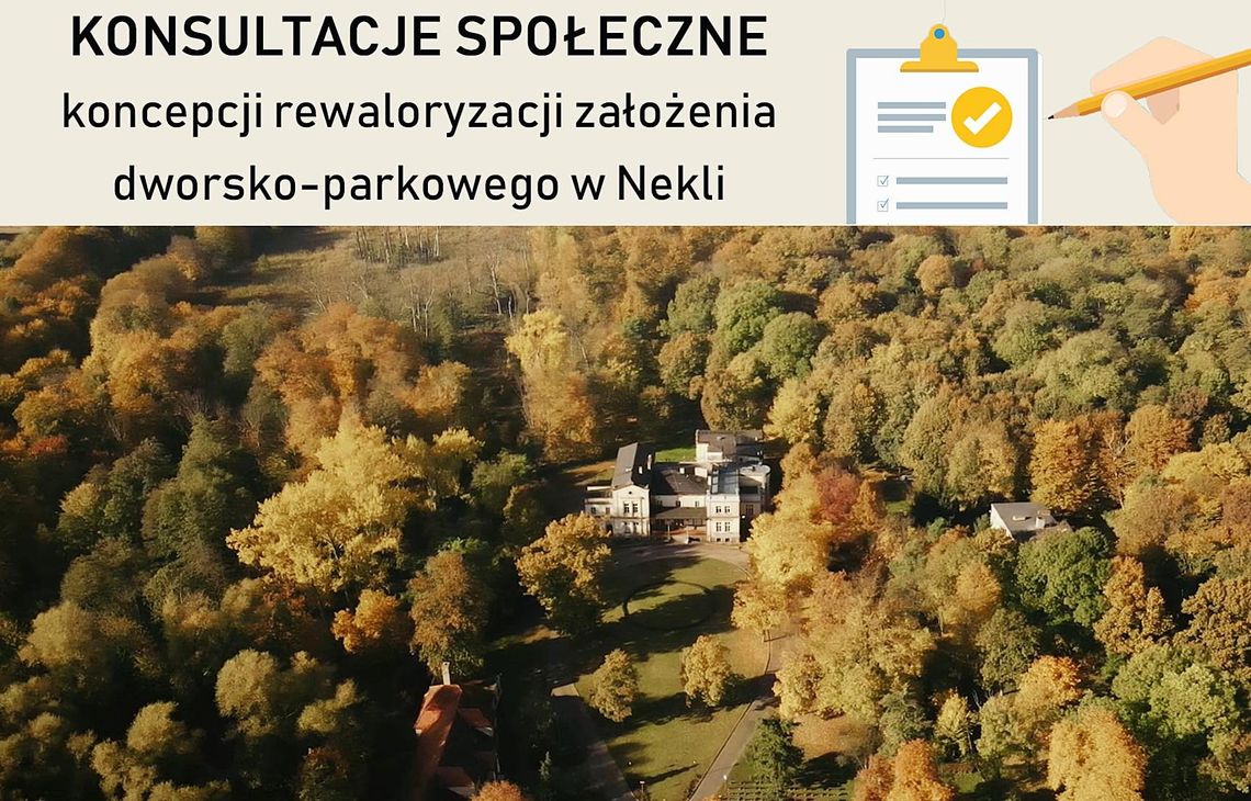 Koniec konsultacji społecznych w sprawie nekielskiego parku