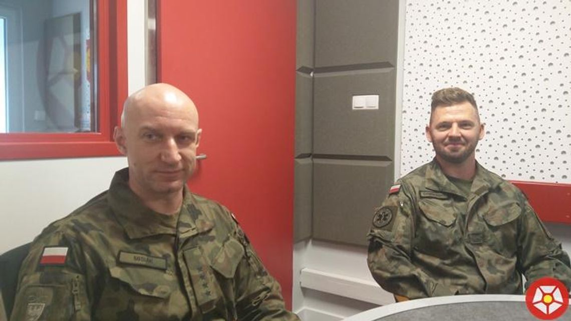 kpt. Marcin Misiak i szer. Michał Gawroński (15.09.2020)