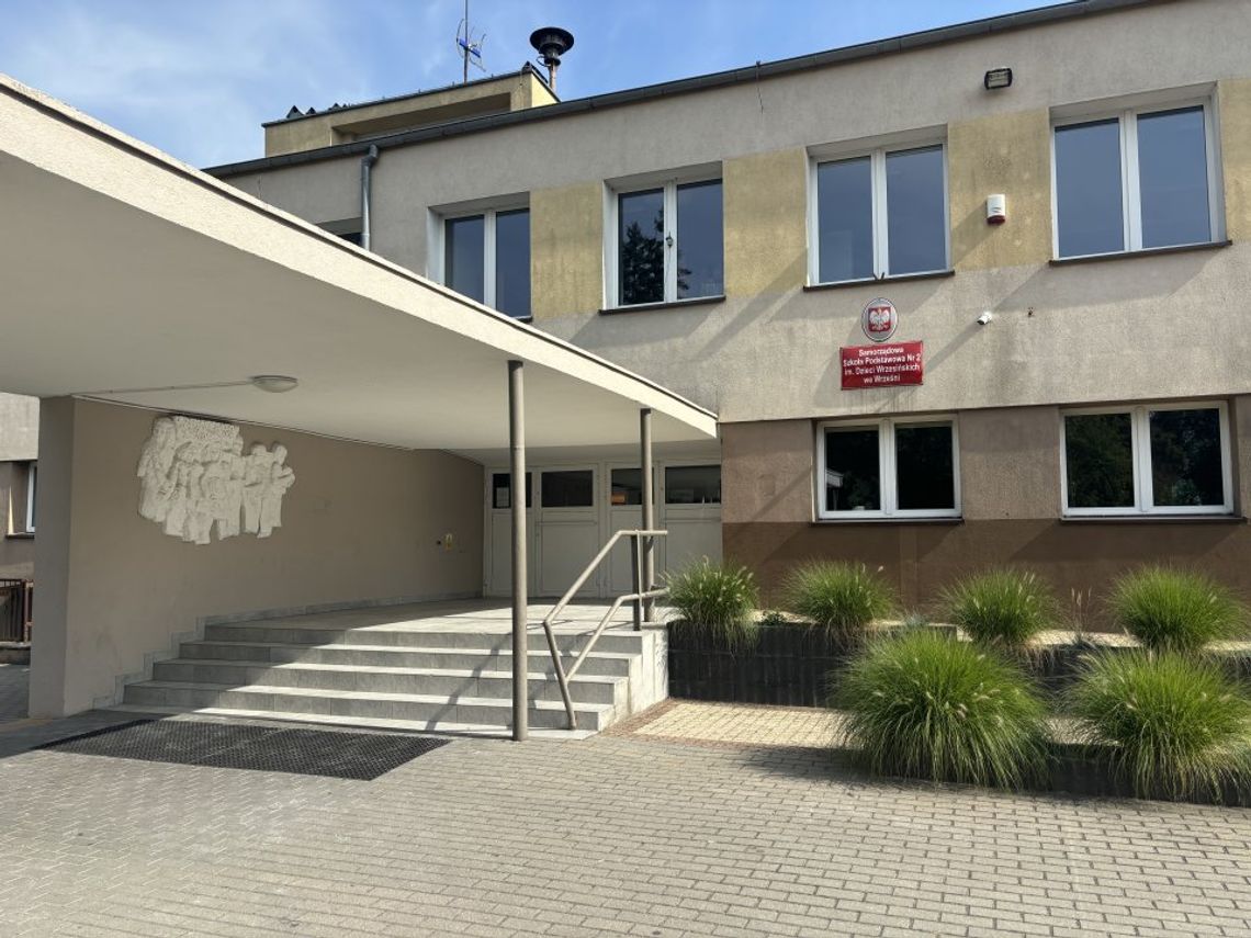 Lekcja bezpieczeństwa w Szkole Podstawowej nr 2 we Wrześni