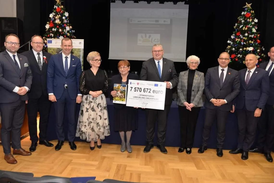 Podpisanie umowy na 7,5 mln euro dla Lidera Zielonej Wielkopolski