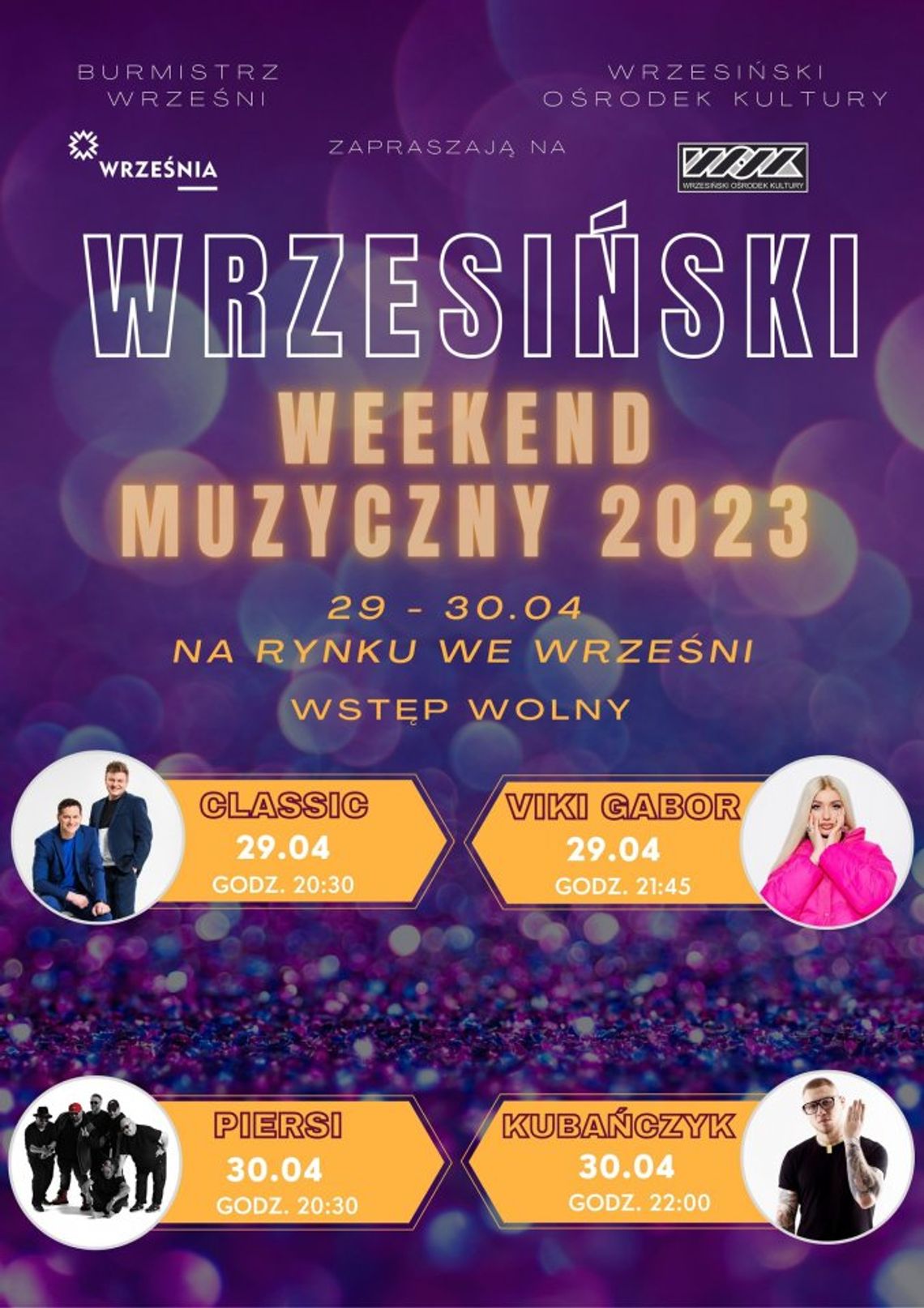 Wrzesiński Weekend Muzyczny. Na jaką gwiazdę czekają wrześnianie?
