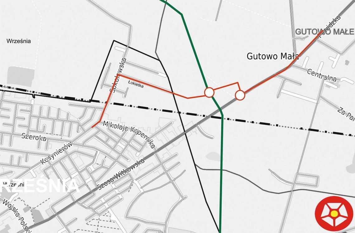 Można już dojechać z Wrześni bezpośrednio do Gutowa Małego