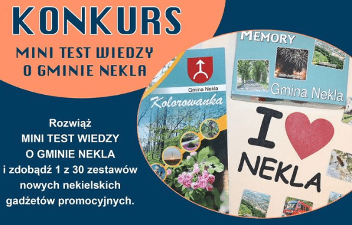 Nowy konkurs dla mieszkańców gminy Nekla