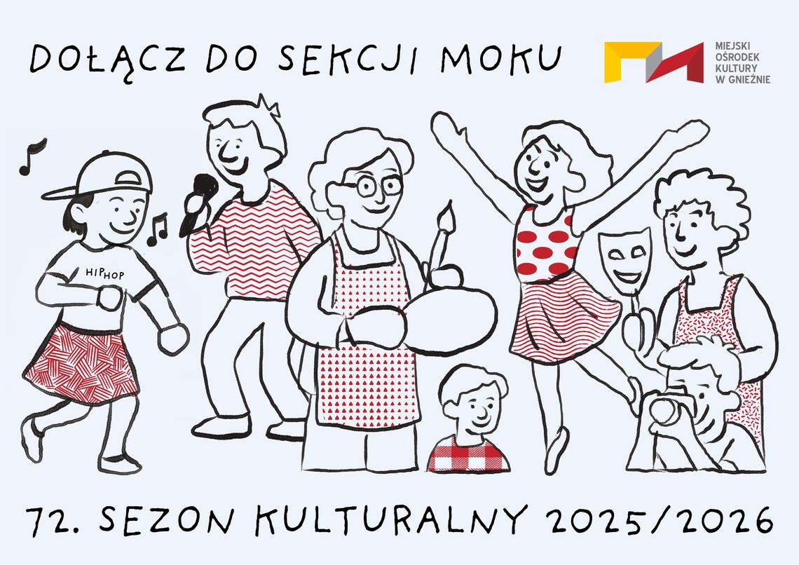 Nowy sezon w MOK Gniezno – ruszają zapisy na warsztaty i zajęcia 2025/2026