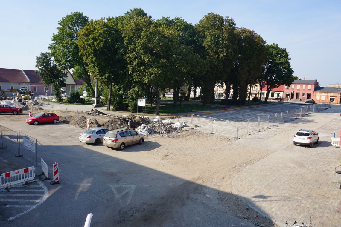 Nowy-stary rynek. Centrum Pyzdr nie do poznania