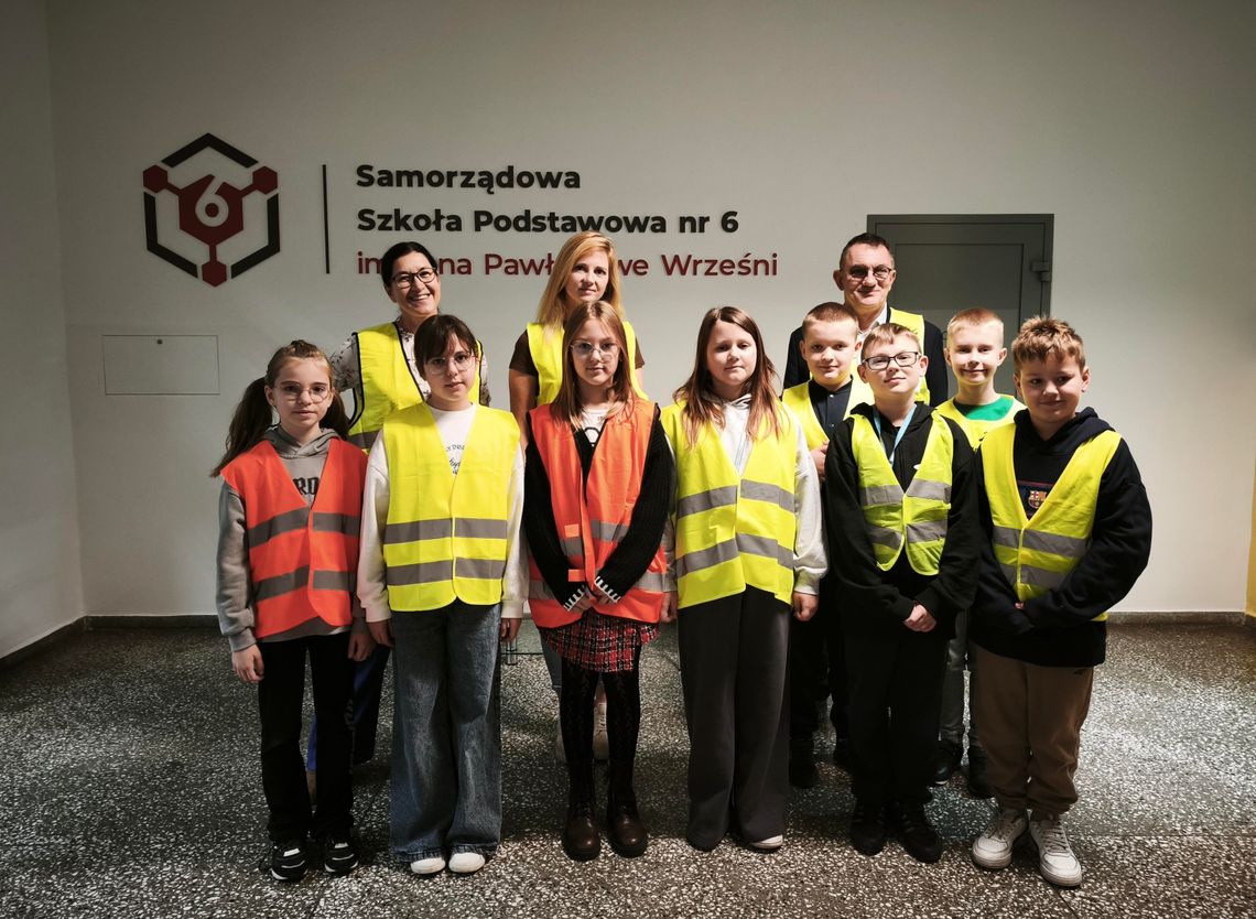 „Odblaskowa Szkoła” w Szkole Podstawowej nr 6 im. Jana Pawła II we Wrześni