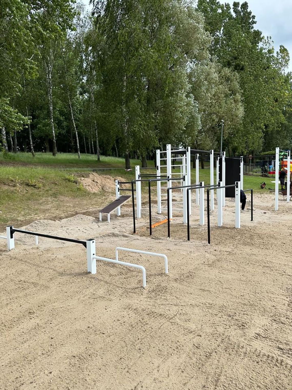 Park Street Workout nad Jeziorem Średzkim. Wkrótce wielkie otwarcie