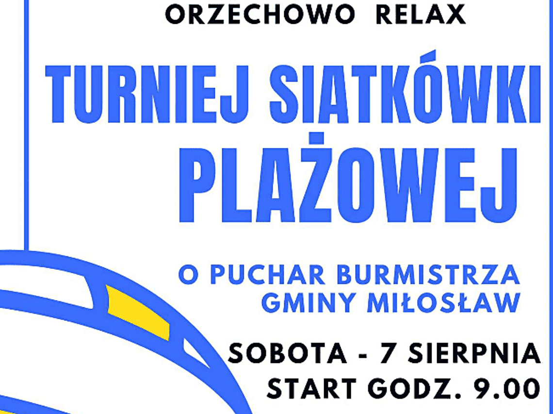 Pierwszy turniej siatkówki w odrestaurowanym ośrodku Relax