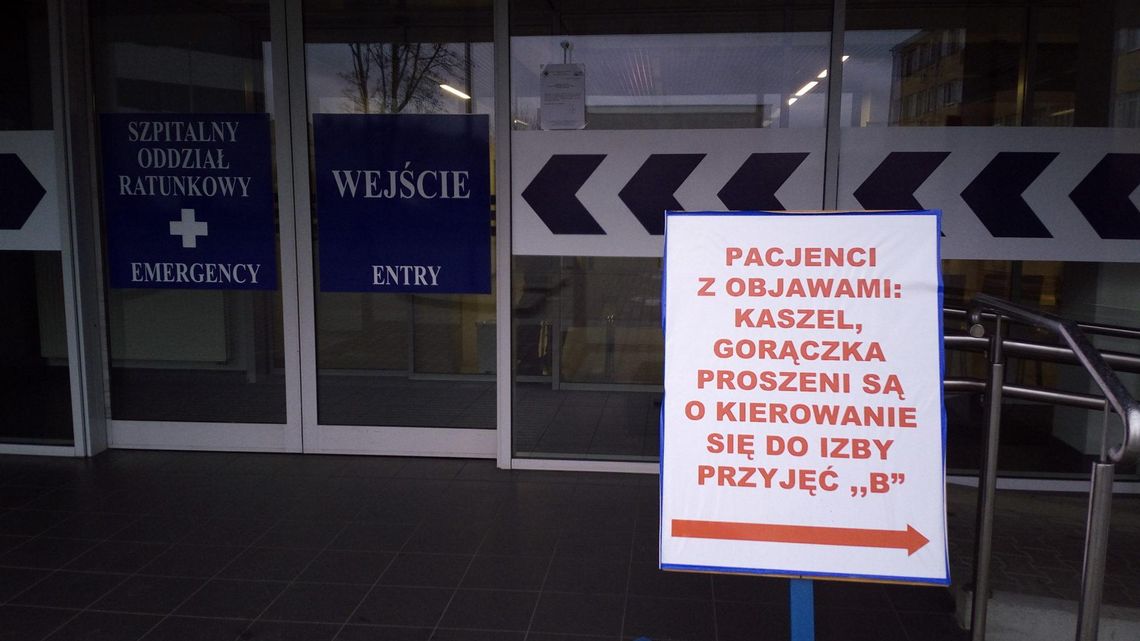 Podejrzenie koronawirusa w szpitalu we Wrześni