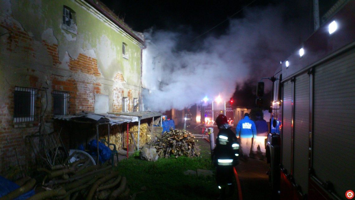 Pożar w Gutowie Małym. W akcji 5 jednostek straży pożarnej