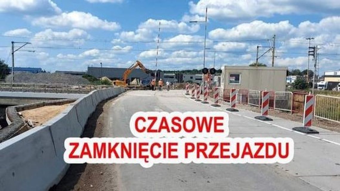 Przejazd przez ulicę Działkowców zamknięty. Kiedy inwestycja się zakończy?