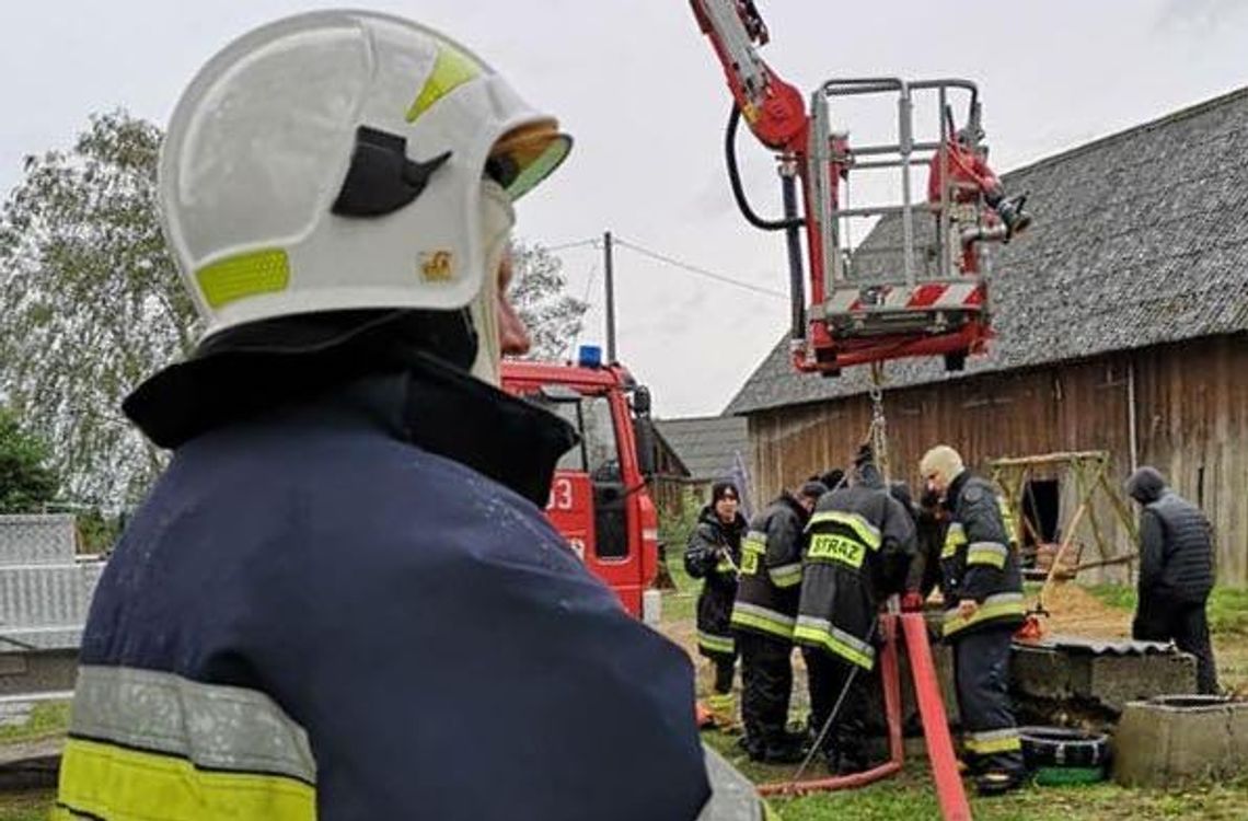 Przełom w sprawie Fabiana Zydora? Strażacy sprawdzili studnię (galeria)