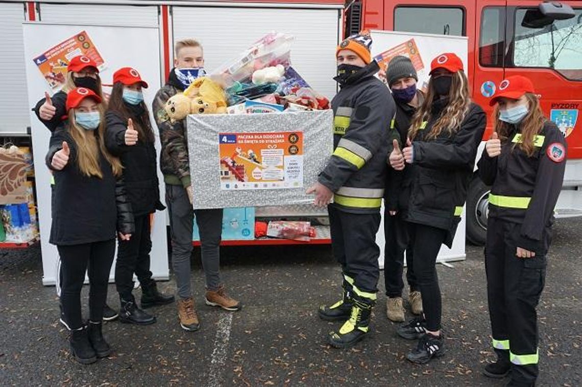 Rekordowy finał strażackiej akcji. Paczki trafią do chorych dzieci