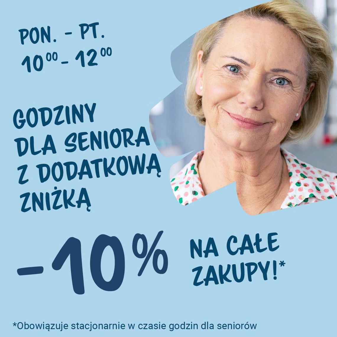 Rossmann przedłuża promocję dla osób 60+