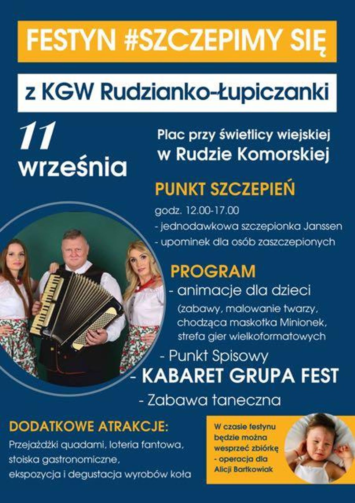 Rudzianko-Łupiczanki zapraszają na festyn. Będzie się działo