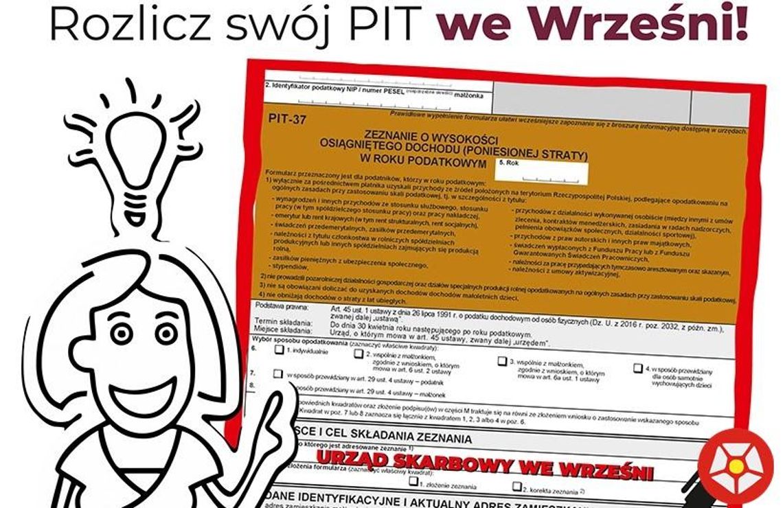 Rusza akcja "Rozlicz PIT we Wrześni"