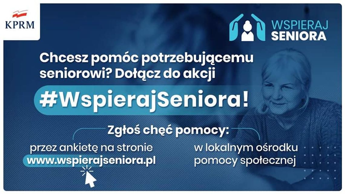 Słupca wspiera seniorów. OPS pomaga w zrobieniu zakupów