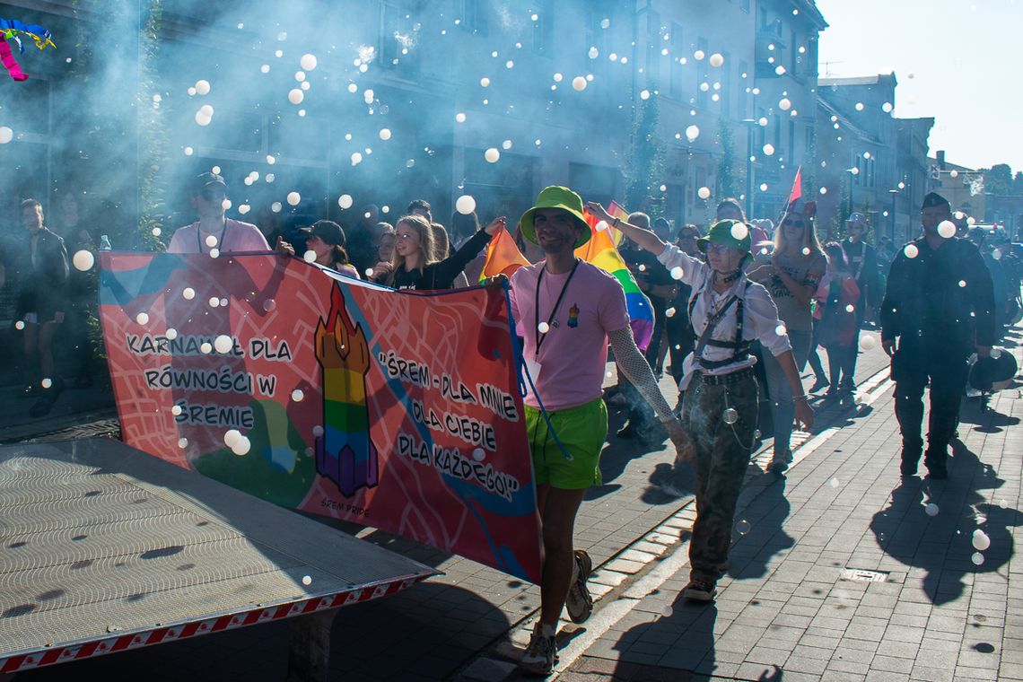 Śremskimi ulicami przeszedł Marsz Równości