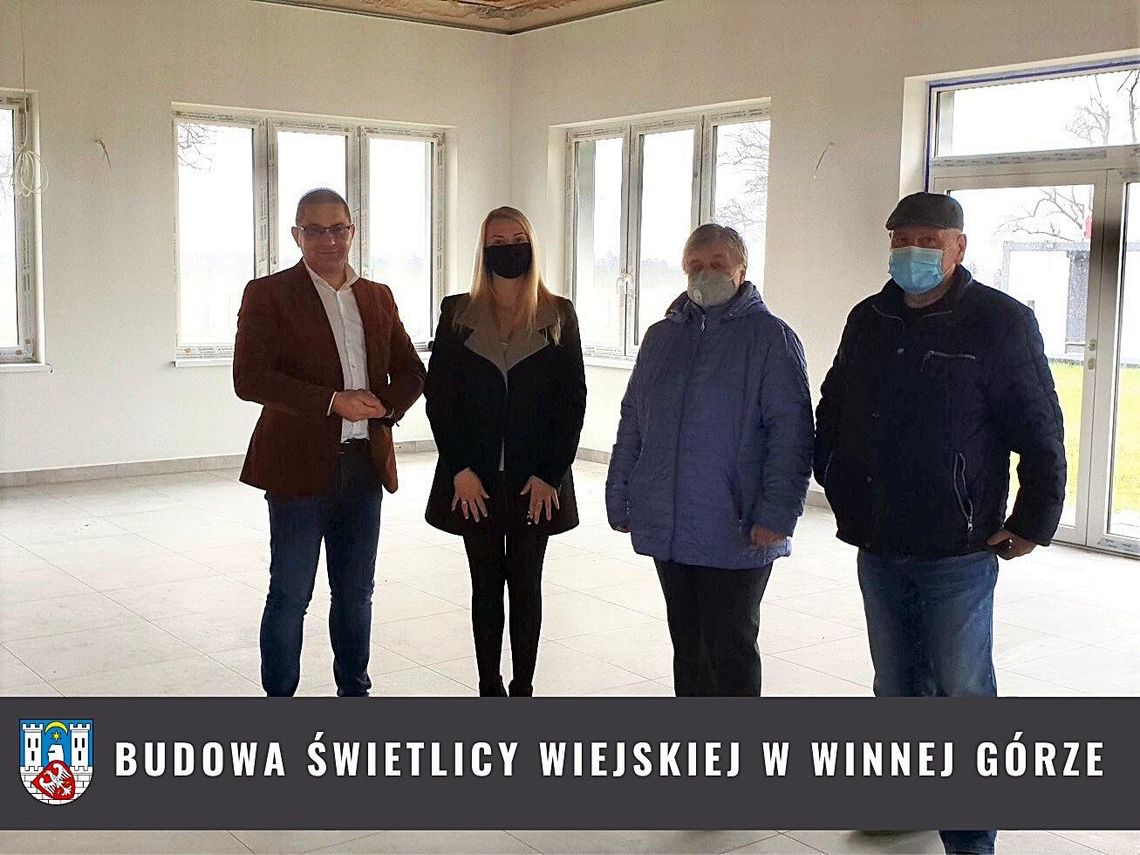 Świetlica wiejska w Winnej Górze gotowa będzie za rok