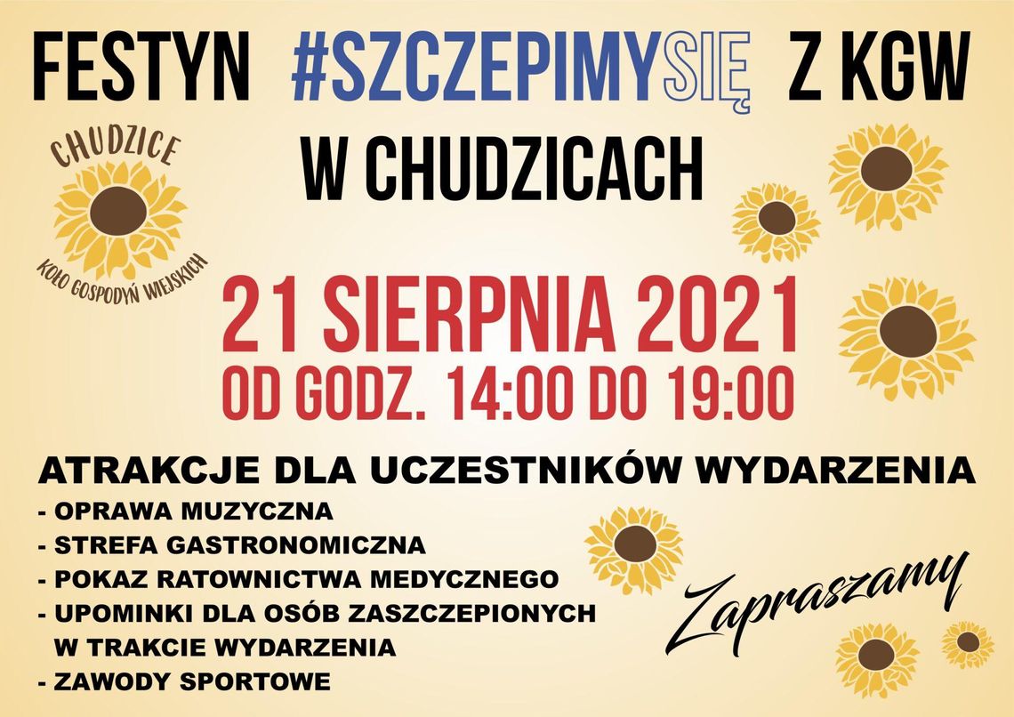 Szczepimy się z KGW Chudzice