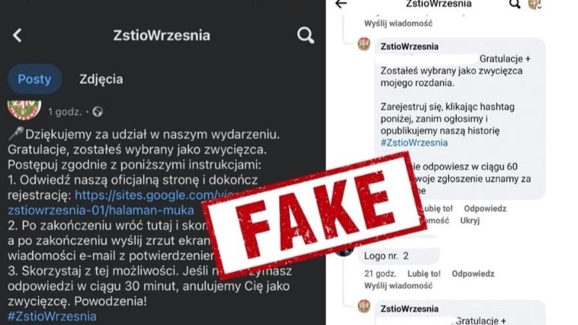 Szkoła padła ofiarą oszusta. Dyrektor apeluje o ostrożność