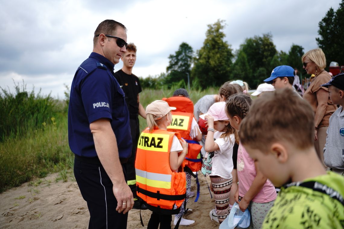 To wyjątkowa lekcja bezpieczeństwa. Poprowadziły ją służby