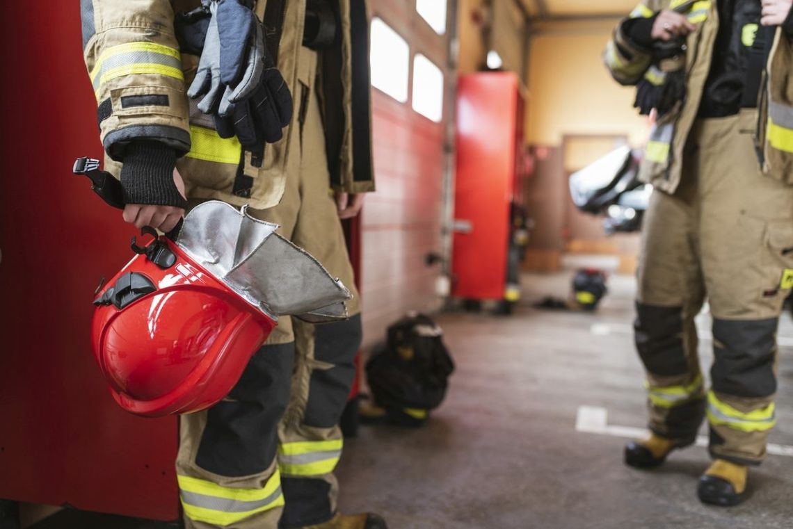 Tragedia podczas akcji strażackiej. Potrącony przez swojego kolegę