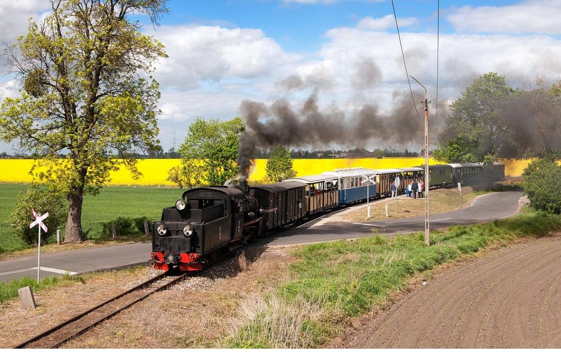 Udany sezon średzkiej kolejki wąskotorowej