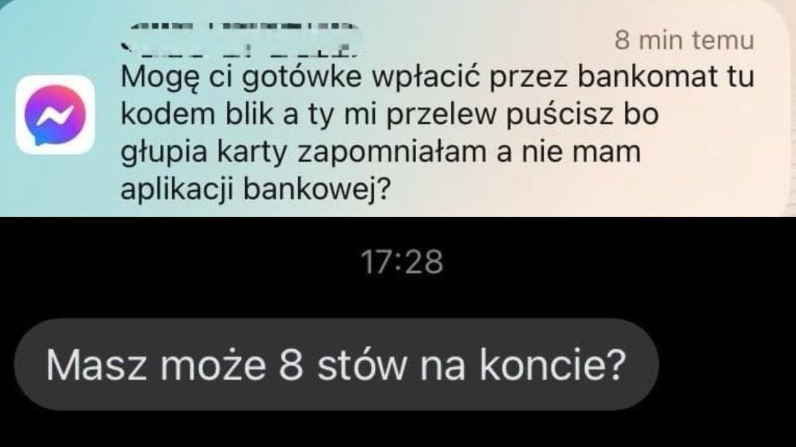 Uwaga na oszustwa przez Messenger! Mieszkańcy powiatu gnieźnieńskiego tracą tysiące złotych