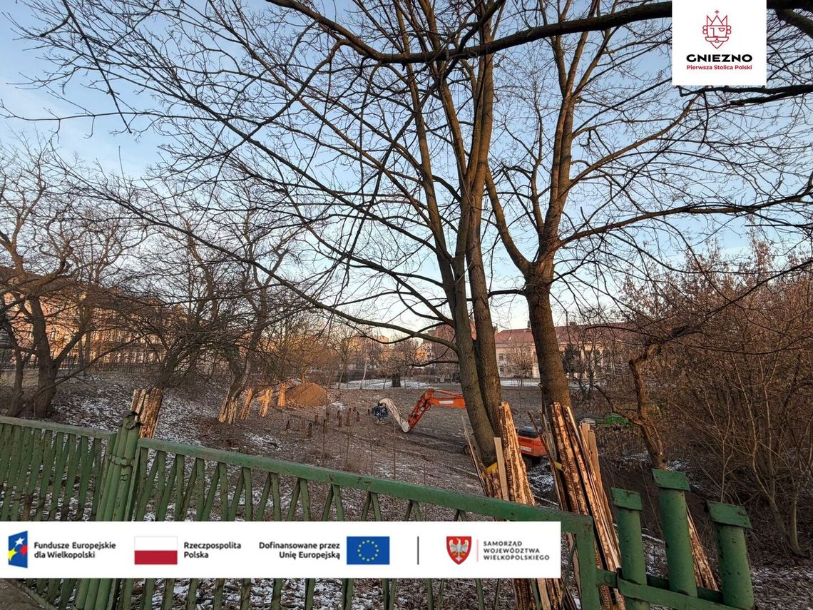 W Gnieźnie powstaje park kieszonkowy. Nowa zielona przestrzeń między Dworcową a Kościuszki W Gnieźnie powstaje park kieszonkowy. Nowa zielona przestrzeń między Dworcową a Kościuszki