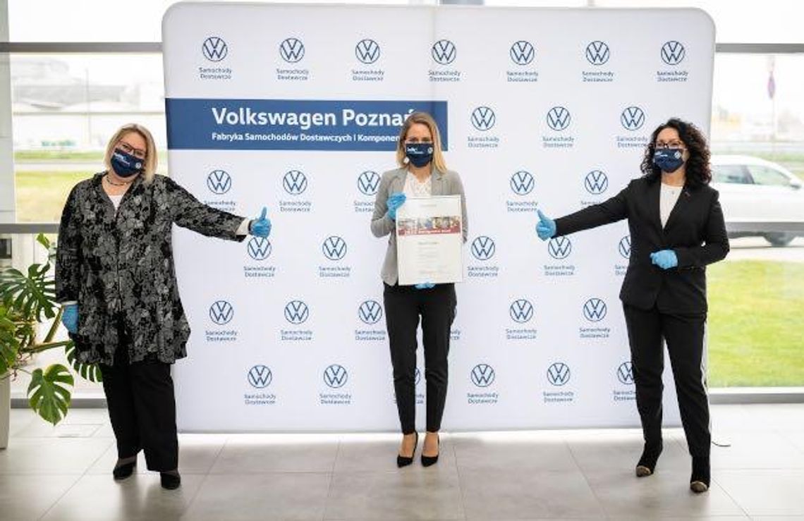 Wiktoria wśród najlepszych uczniów klas patronackich VW