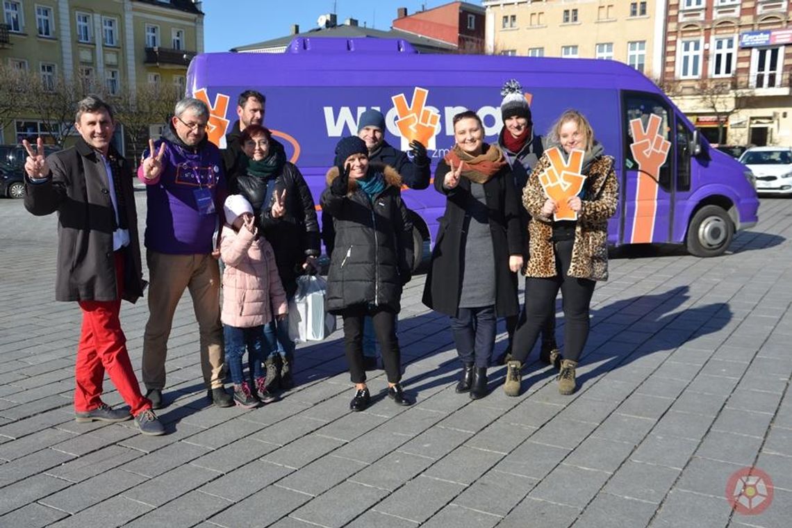 Wiosna we Wrześni, czyli partia Biedronia w terenie