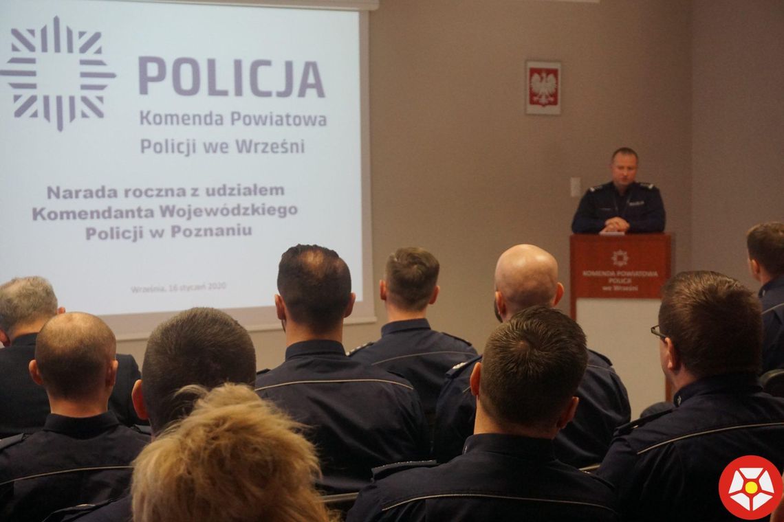 Wrzesińscy policjanci podsumowali 2019 rok