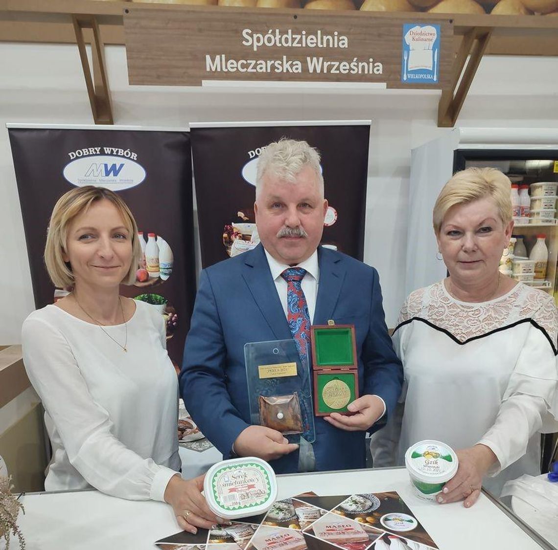 Wrzesińska Spółdzielnia Mleczarska z nagrodami