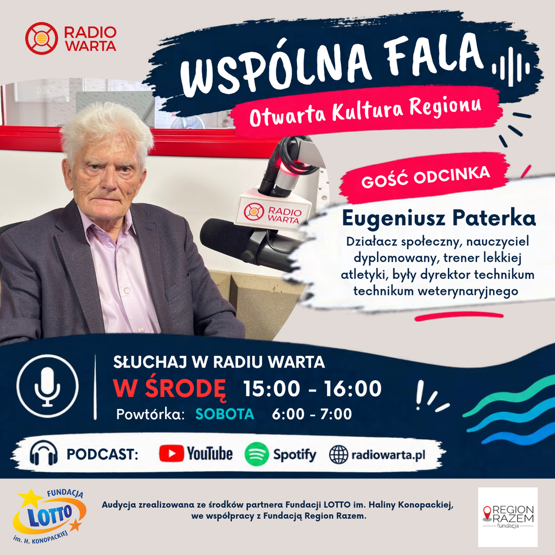 Wspólna Fala - Otwarta Kultura Regionu - Odcinek 1 - Eugeniusz Paterka Wspólna Fala - Otwarta Kultura Regionu - Odcinek 1 - Eugeniusz Paterka