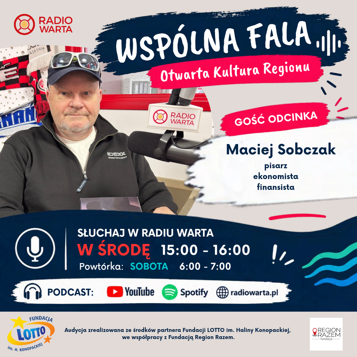 Wspólna Fala - Otwarta Kultura Regionu - Odcinek 2 - Maciej Sobczak Wspólna Fala - Otwarta Kultura Regionu - Odcinek 2 - Maciej Sobczak