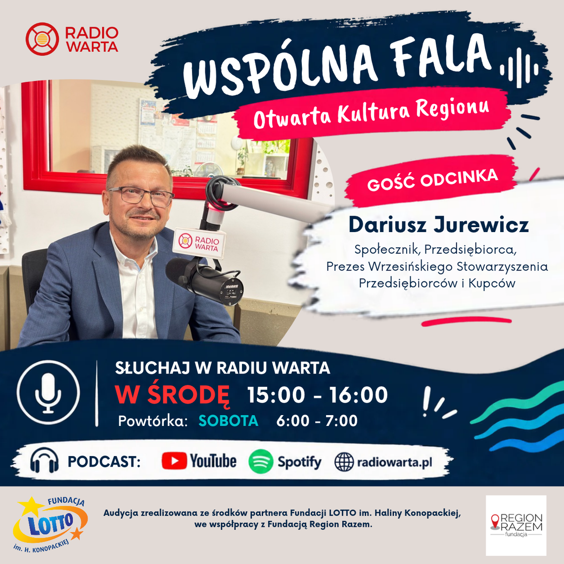 Wspólna Fala - Otwarta Kultura Regionu - Odcinek 3 - Dariusz Jurewicz Wspólna Fala - Otwarta Kultura Regionu - Odcinek 3 - Dariusz Jurewicz